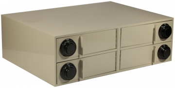 Image of item: Fenco Double width, (4) Manager/Cash Lockers 17"D